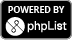 powered by phpList 3.6.12, &copy; phpList ltd